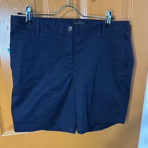 Talbots Blue Bermuda Shorts Classic Cotton Style